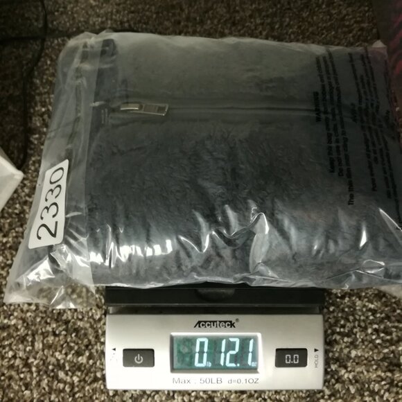 NWT Patagonia Vest Los Gatos High Pile Fleece Full Zip Blue Womens Large $119 - Picture 9 of 9